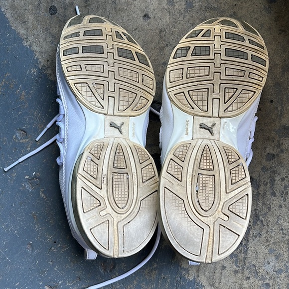 Puma Mens Cell Regulate SL 190596-08 White Silver Casual Shoes Sneakers Size 7.5 - Picture 6 of 11